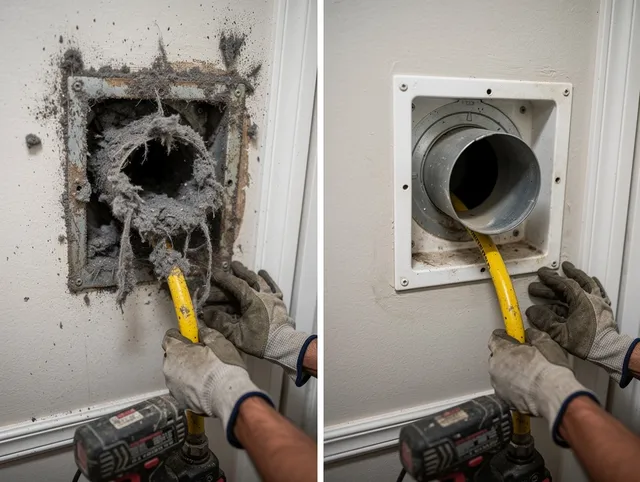 Expert gas dryer vent cleaning by Santa Fe Springs Dryer Vent Cleaning in Santa Fe Springs