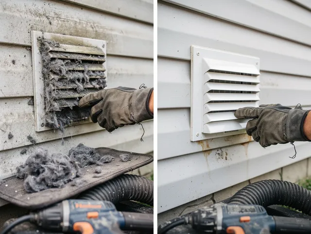 Residential dryer vent cleaning by Santa Fe Springs Dryer Vent Cleaning in Santa Fe Springs